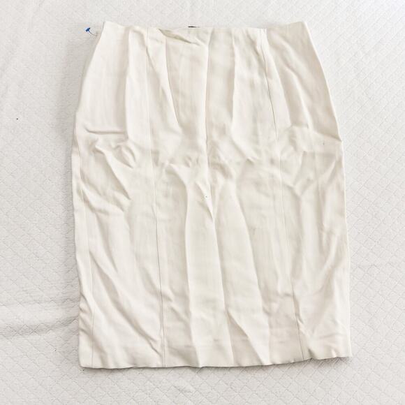 Narciso Rodriguez Cream Pencil Skirt Official Sample Size XS - Picture 3 of 3
